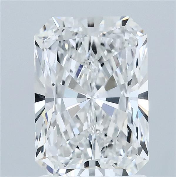 1.90 Carat Radiant Shaped, Ideal Cut, E Color, VVS1 Clarity, IGI Certified Lab Grown Diamond