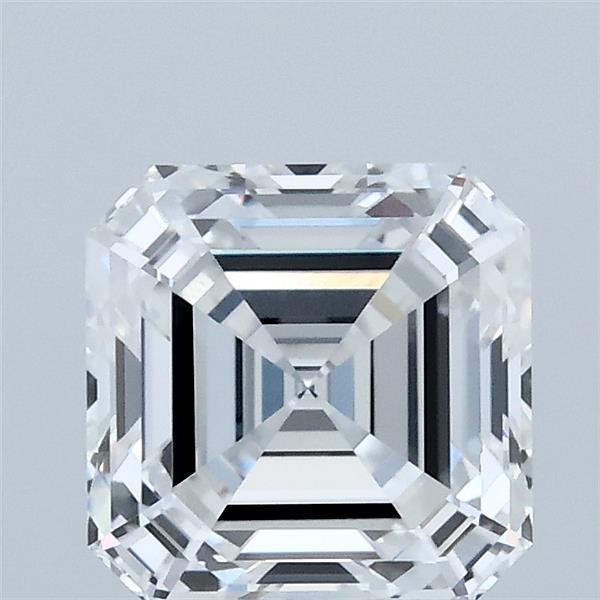 1.81 Carat Asscher Shaped, Ideal Cut, E Color, VVS2 Clarity, IGI Certified Lab Grown Diamond