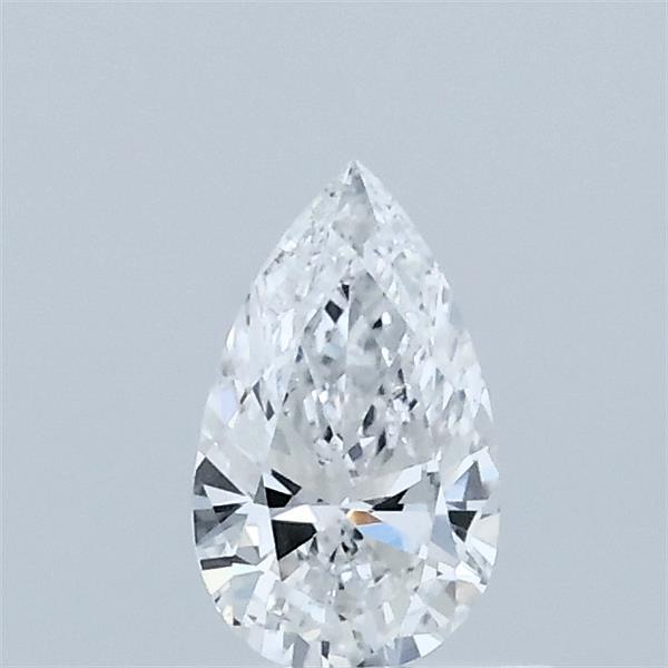 0.36 Carat Pear Shaped, Ideal Cut, D Color, VVS2 Clarity, IGI Certified Lab Grown Diamond