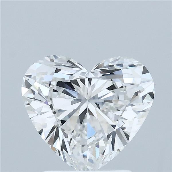 1.56 Carat Heart Shaped, Ideal Cut, E Color, VVS2 Clarity, IGI Certified Lab Grown Diamond