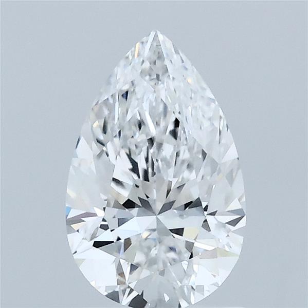1.06 Carat Pear Shaped, Excellent Cut, D Color, VVS2 Clarity, IGI Certified Lab Grown Diamond