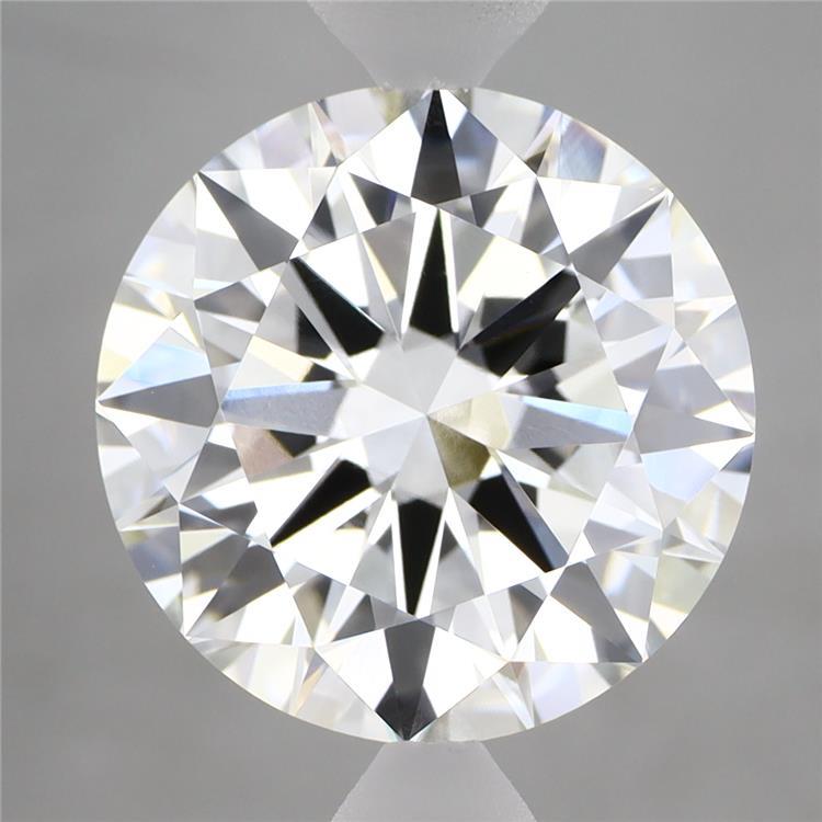 6.06 Carat Round Shaped, Excellent Cut, E Color, VVS2 Clarity, IGI Certified Lab Grown Diamond