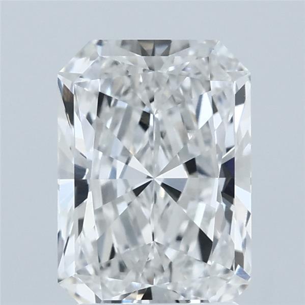 2.01 Carat Radiant Shaped, Ideal Cut, E Color, VVS1 Clarity, IGI Certified Lab Grown Diamond
