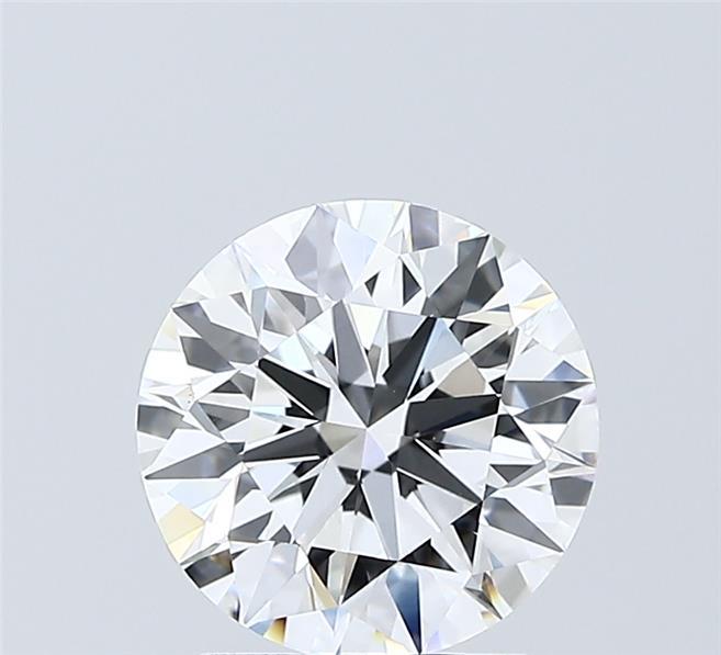 2.02 Carat Round Shaped, Ideal Cut, D Color, VVS2 Clarity, IGI Certified Lab Grown Diamond
