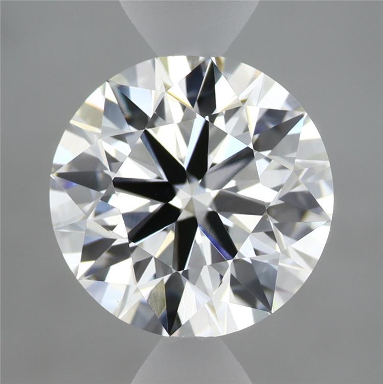 2.70 Carat Round Shaped, Ideal Cut, G Color, VVS2 Clarity, IGI Certified Lab Grown Diamond