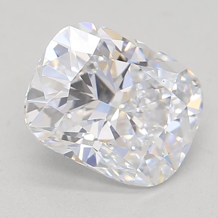 1.06 Carat Cushion Shaped, Ideal Cut, E Color, VVS2 Clarity, IGI Certified Lab Grown Diamond
