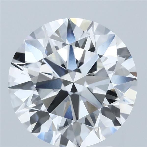 3.50 Carat Round Shaped, Ideal Cut, F Color, VS1 Clarity, IGI Certified Lab Grown Diamond