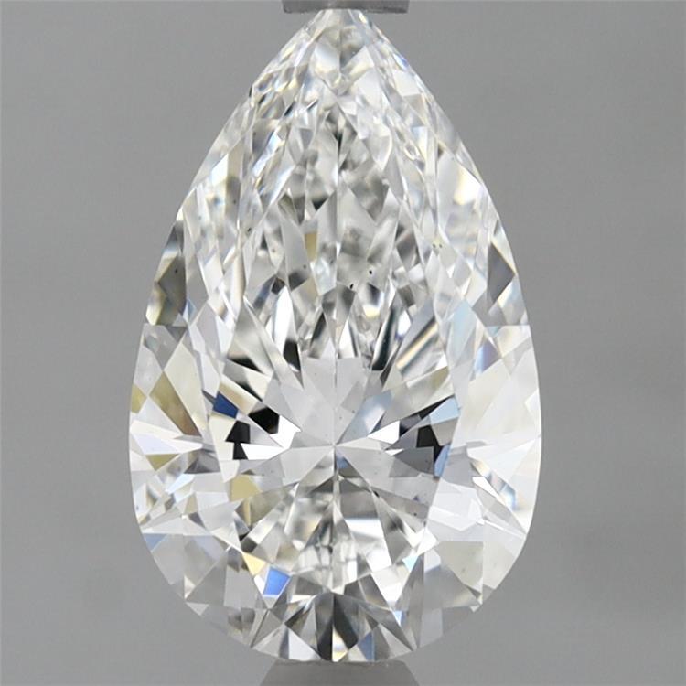 1.56 Carat Pear Shaped, Ideal Cut, E Color, VS2 Clarity, IGI Certified Lab Grown Diamond