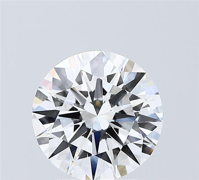 2.03 Carat Round Shaped, Ideal Cut, E Color, VVS2 Clarity, IGI Certified Lab Grown Diamond