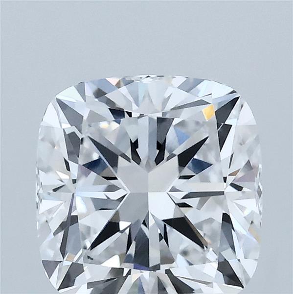 2.05 Carat Cushion Shaped, Excellent Cut, D Color, VVS2 Clarity, IGI Certified Lab Grown Diamond