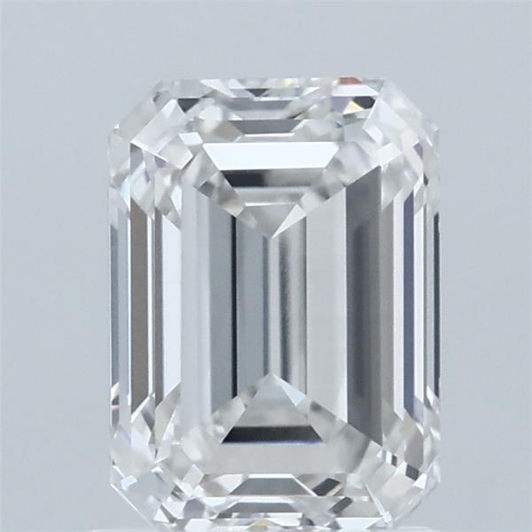 1.56 Carat Emerald Shaped, Ideal Cut, F Color, VVS2 Clarity, IGI Certified Lab Grown Diamond