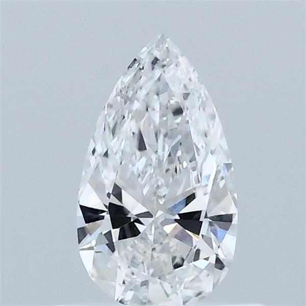 0.51 Carat Pear Shaped, Excellent Cut, E Color, VVS2 Clarity, IGI Certified Lab Grown Diamond