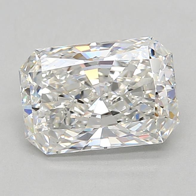 1.58 Carat Radiant Shaped, Ideal Cut, G Color, VS1 Clarity, IGI Certified Lab Grown Diamond