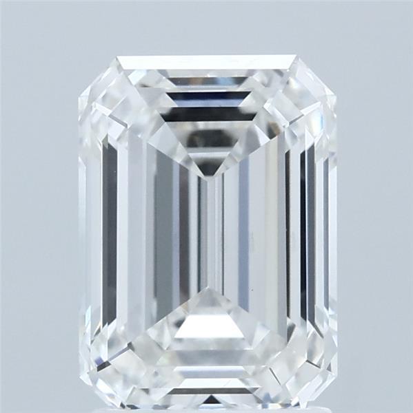 2.24 Carat Emerald Shaped, Ideal Cut, E Color, VS1 Clarity, IGI Certified Lab Grown Diamond