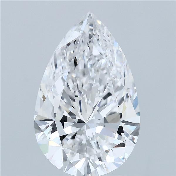 2.84 Carat Pear Shaped, Ideal Cut, E Color, VVS2 Clarity, IGI Certified Lab Grown Diamond