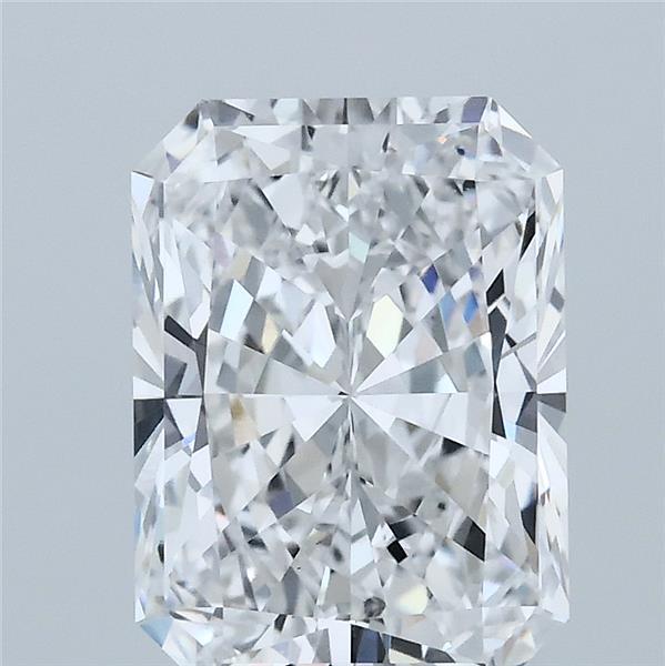 3.00 Carat Radiant Shaped, Ideal Cut, D Color, VS1 Clarity, IGI Certified Lab Grown Diamond