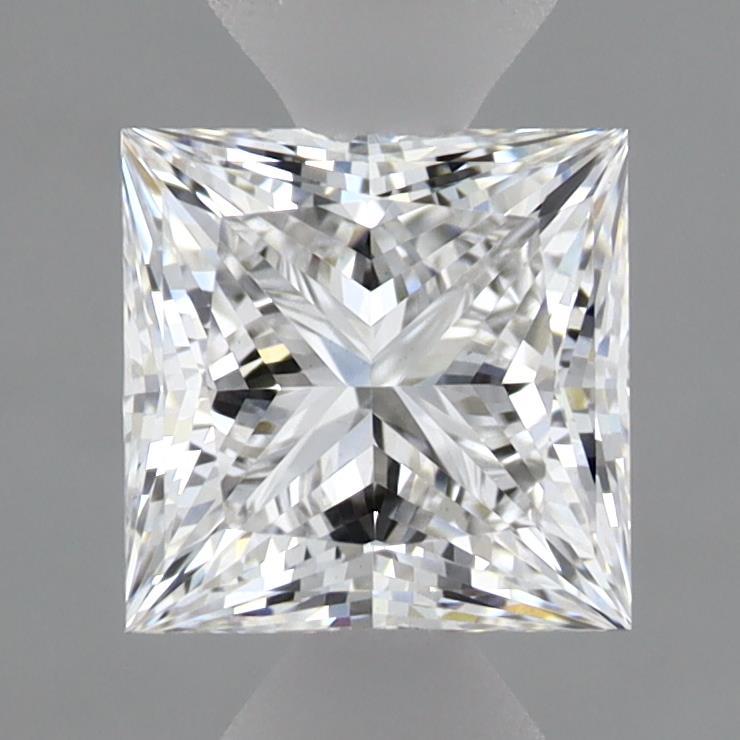 1.10 Carat Princess Shaped, Ideal Cut, E Color, VVS2 Clarity, IGI Certified Lab Grown Diamond