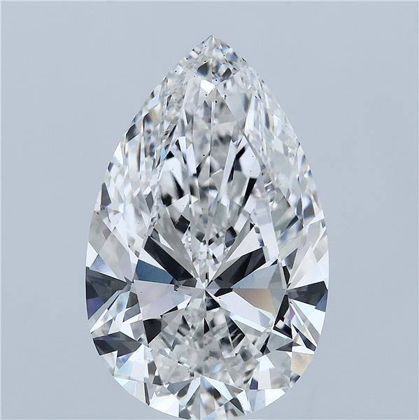 9.00 Carat Pear Shaped, Ideal Cut, E Color, VS2 Clarity, IGI Certified Lab Grown Diamond