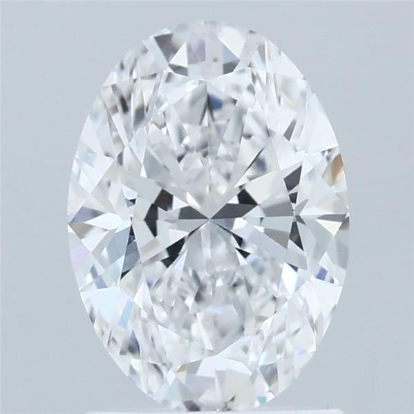 1.52 Carat Oval Shaped, Ideal Cut, D Color, VVS2 Clarity, IGI Certified Lab Grown Diamond