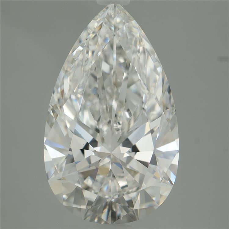 4.52 Carat Pear Shaped, Ideal Cut, E Color, VS1 Clarity, IGI Certified Lab Grown Diamond