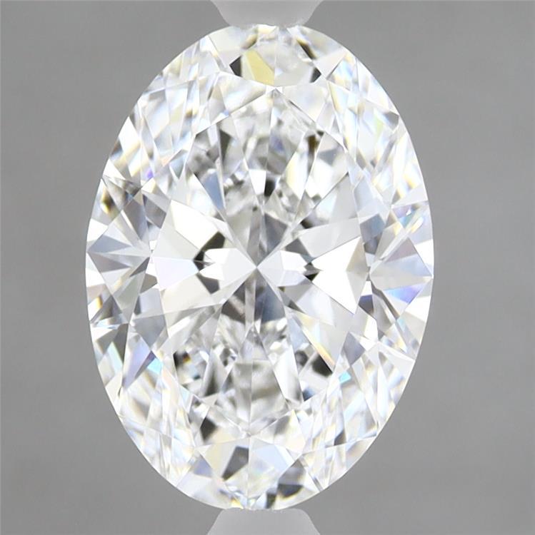 2.08 Carat Oval Shaped, Ideal Cut, D Color, VVS2 Clarity, IGI Certified Lab Grown Diamond