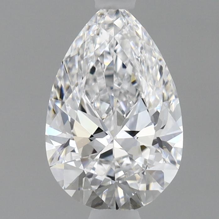 0.98 Carat Pear Shaped, Ideal Cut, D Color, VVS2 Clarity, IGI Certified Lab Grown Diamond