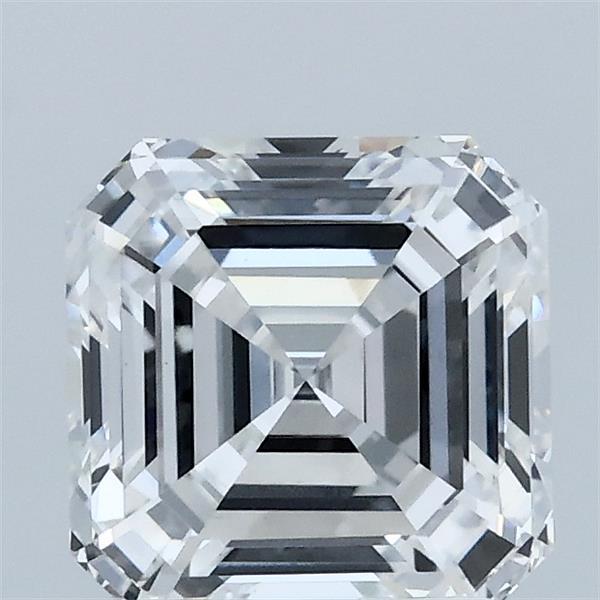 1.91 Carat Asscher Shaped, Ideal Cut, E Color, VS1 Clarity, IGI Certified Lab Grown Diamond