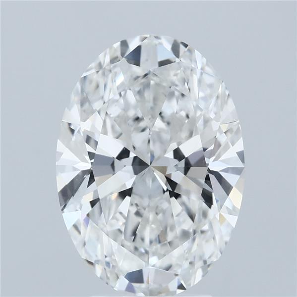 4.02 Carat Oval Shaped, Ideal Cut, E Color, VVS2 Clarity, IGI Certified Lab Grown Diamond