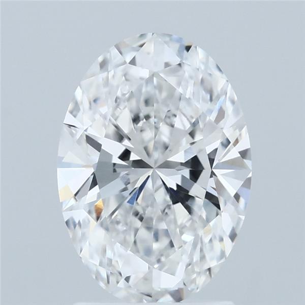 1.93 Carat Oval Shaped, Ideal Cut, E Color, VVS2 Clarity, IGI Certified Lab Grown Diamond