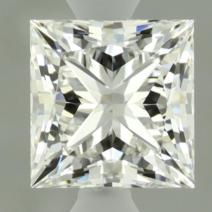 0.96 Carat Princess Shaped, Ideal Cut, E Color, VVS2 Clarity, IGI Certified Lab Grown Diamond