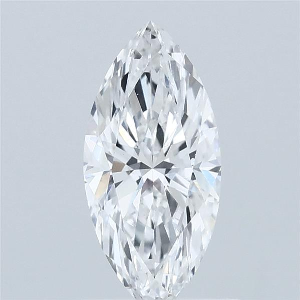 0.83 Carat Marquise Shaped, Excellent Cut, D Color, VS1 Clarity, IGI Certified Lab Grown Diamond