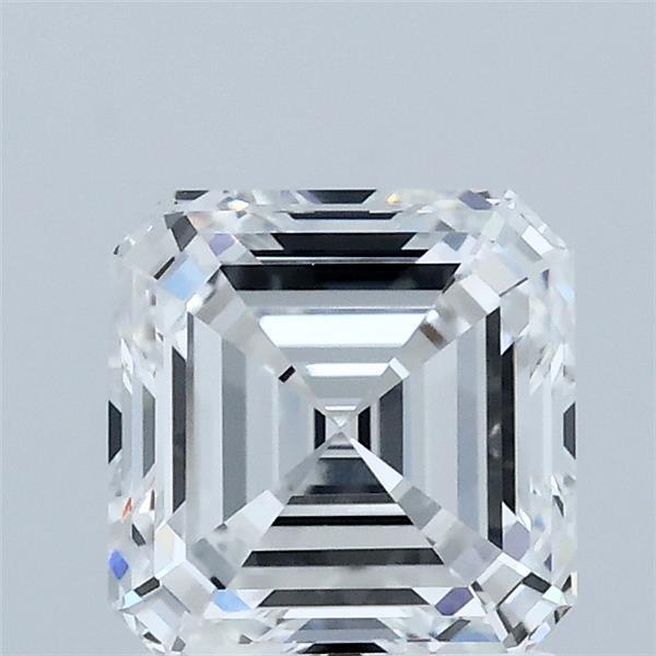 1.51 Carat Asscher Shaped, Ideal Cut, F Color, VVS2 Clarity, IGI Certified Lab Grown Diamond