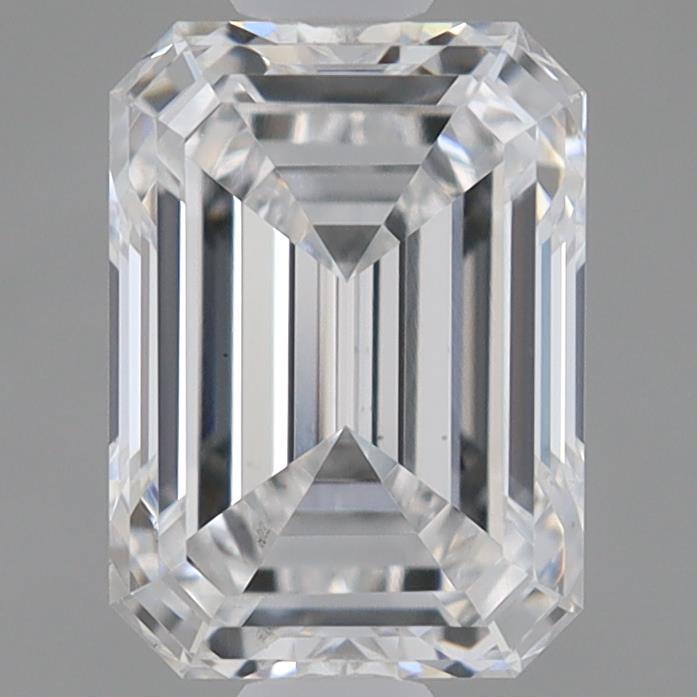 0.93 Carat Emerald Shaped, Ideal Cut, D Color, VS1 Clarity, IGI Certified Lab Grown Diamond