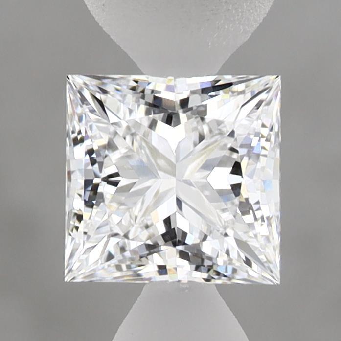 1.01 Carat Princess Shaped, Ideal Cut, E Color, VVS2 Clarity, IGI Certified Lab Grown Diamond