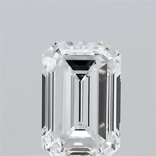 0.44 Carat Emerald Shaped, Ideal Cut, D Color, VS1 Clarity, IGI Certified Lab Grown Diamond