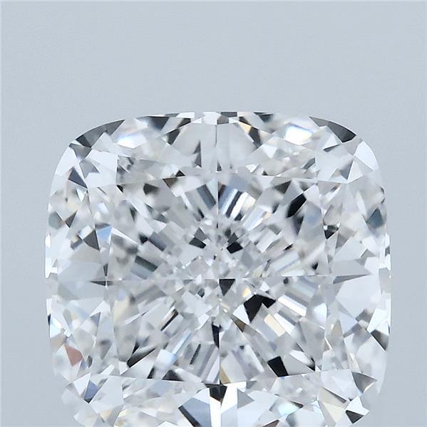 5.02 Carat Cushion Shaped, Ideal Cut, D Color, VVS2 Clarity, IGI Certified Lab Grown Diamond