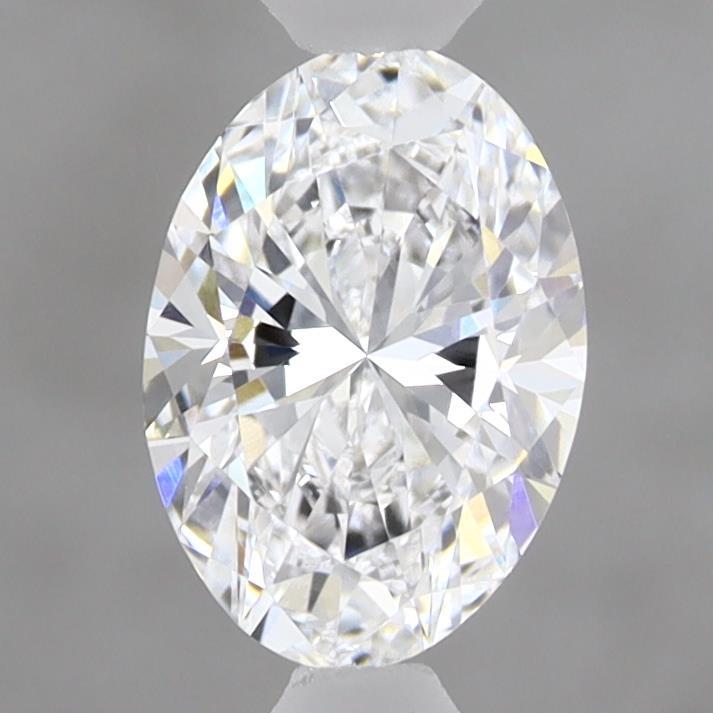 0.94 Carat Oval Shaped, Ideal Cut, D Color, VVS2 Clarity, IGI Certified Lab Grown Diamond