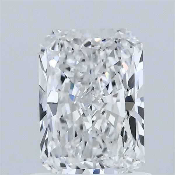 1.03 Carat Radiant Shaped, Ideal Cut, D Color, VVS2 Clarity, IGI Certified Lab Grown Diamond