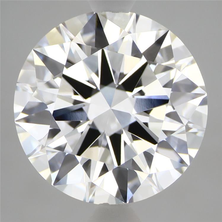 3.91 Carat Round Shaped, Excellent Cut, E Color, VVS2 Clarity, IGI Certified Lab Grown Diamond