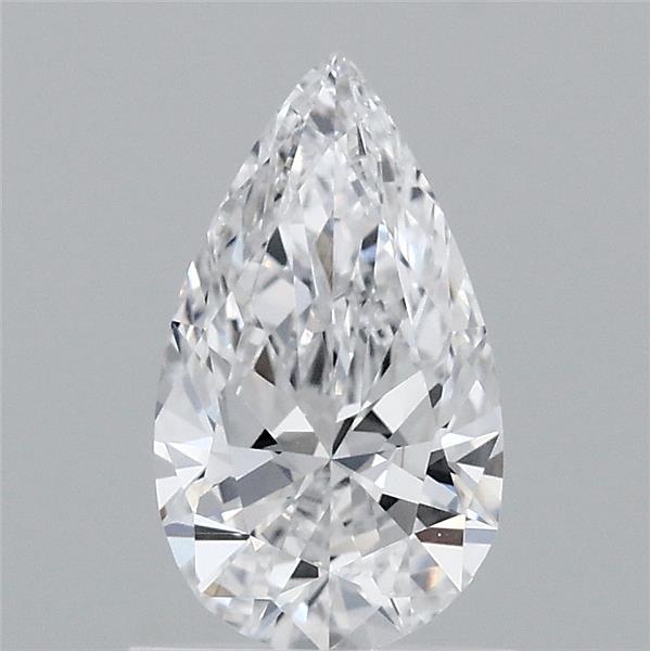0.86 Carat Pear Shaped, Ideal Cut, D Color, VVS2 Clarity, IGI Certified Lab Grown Diamond
