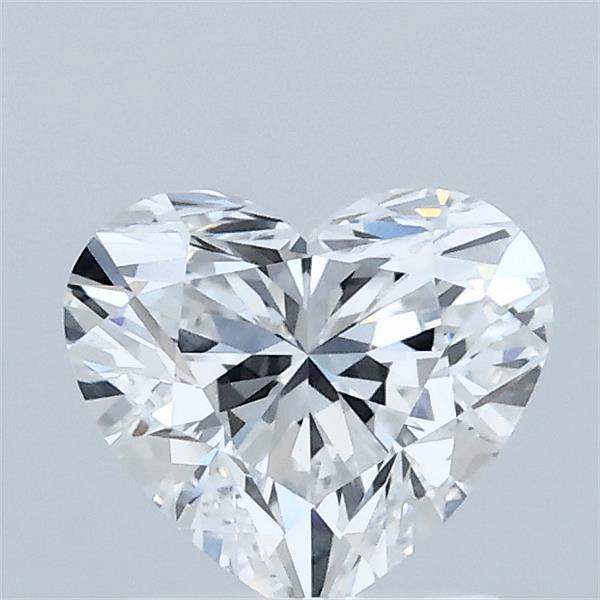1.03 Carat Heart Shaped, Ideal Cut, D Color, VVS2 Clarity, IGI Certified Lab Grown Diamond