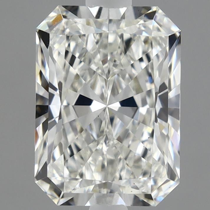 1.71 Carat Radiant Shaped, Ideal Cut, F Color, VS1 Clarity, IGI Certified Lab Grown Diamond