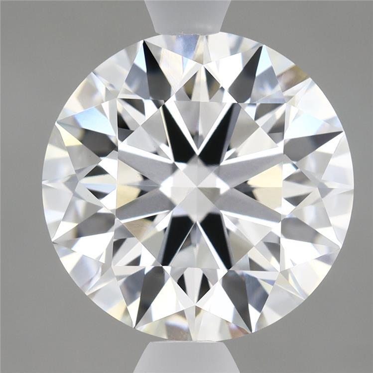 4.28 Carat Round Shaped, Ideal Cut, E Color, VVS2 Clarity, IGI Certified Lab Grown Diamond