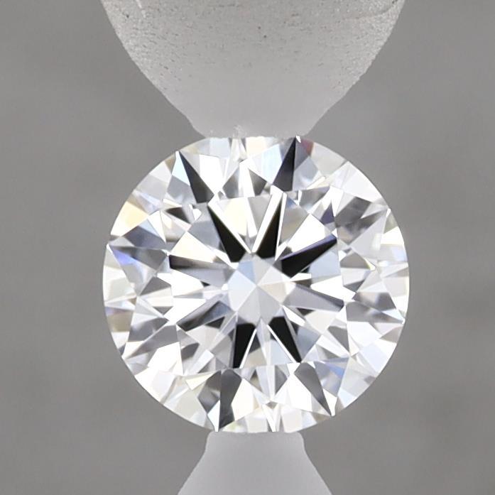 0.58 Carat Round Shaped, Excellent Cut, D Color, VVS2 Clarity, IGI Certified Lab Grown Diamond