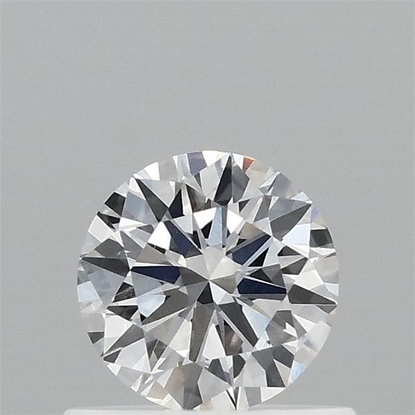 0.54 Carat Round Shaped, Excellent Cut, E Color, VVS2 Clarity, IGI Certified Lab Grown Diamond