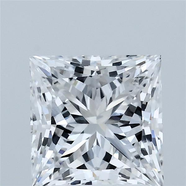 2.02 Carat Princess Shaped, Ideal Cut, E Color, VVS2 Clarity, IGI Certified Lab Grown Diamond
