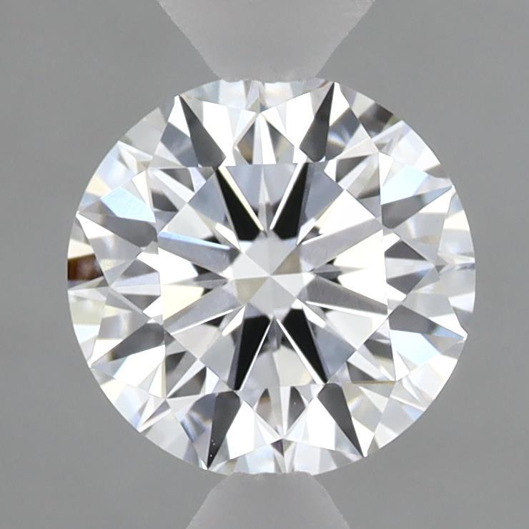 1.37 Carat Round Shaped, Ideal Cut, D Color, VVS2 Clarity, IGI Certified Lab Grown Diamond