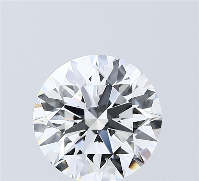 2.04 Carat Round Shaped, Ideal Cut, D Color, VVS2 Clarity, IGI Certified Lab Grown Diamond