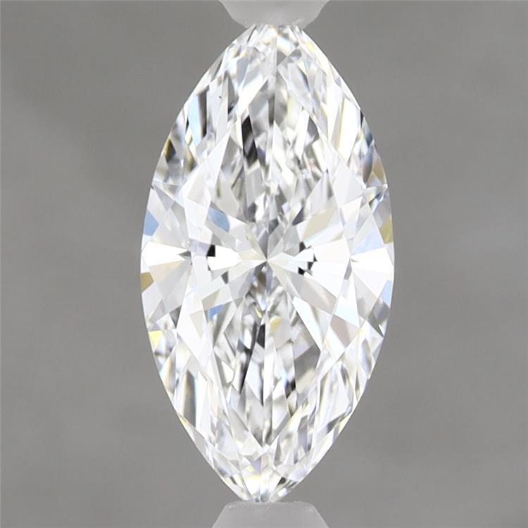 0.97 Carat Marquise Shaped, Ideal Cut, D Color, VVS2 Clarity, IGI Certified Lab Grown Diamond