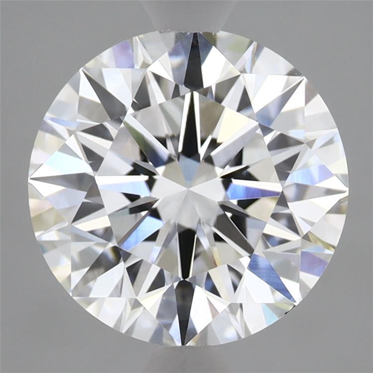 3.05 Carat Round Shaped, Ideal Cut, E Color, VVS2 Clarity, IGI Certified Lab Grown Diamond